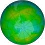 Antarctic Ozone 1991-12-27